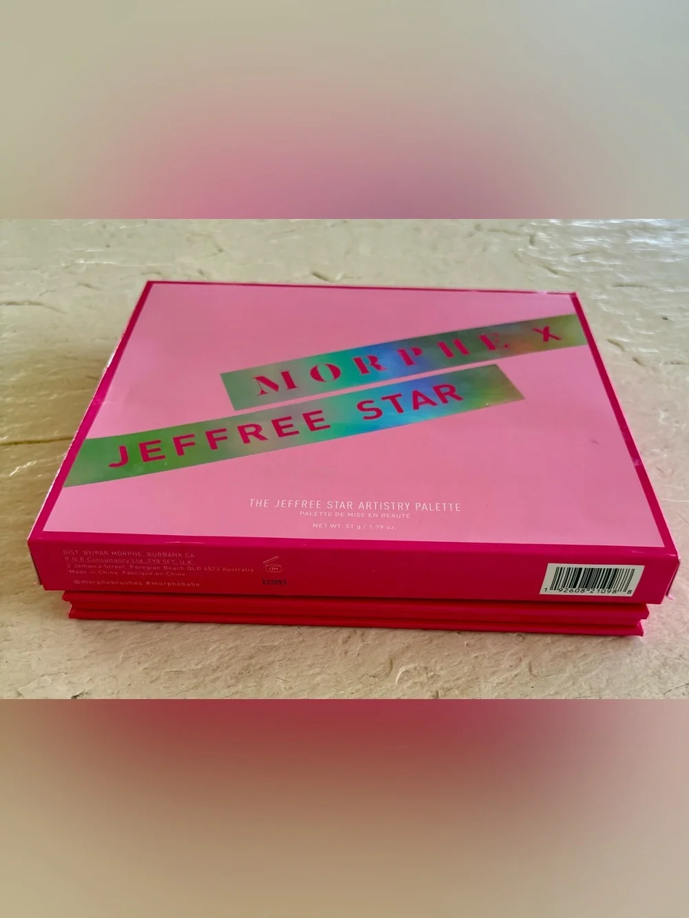 LIMITED EDITION DISCONTINUED Jeffree Star x Morphe Artistry 30 Pan Palette NEW!